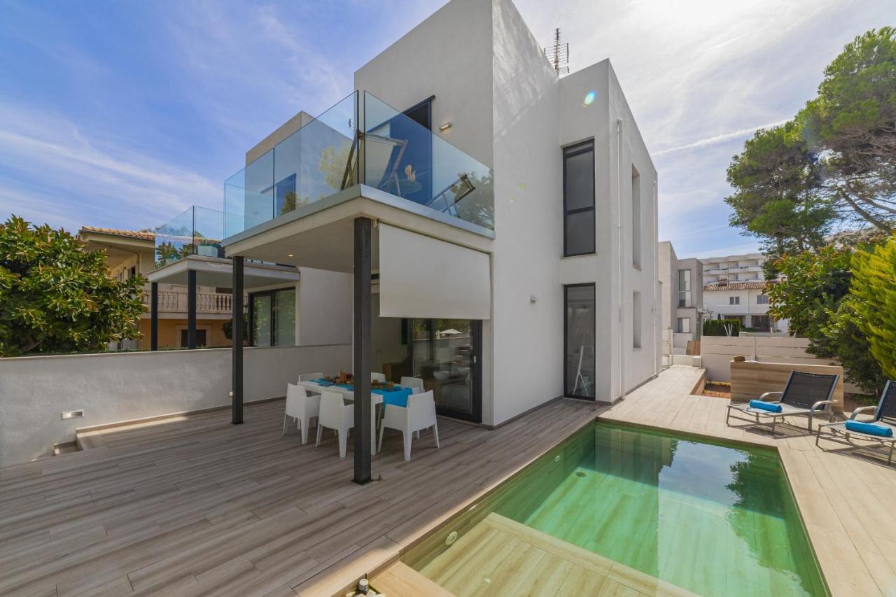 Villa Alicemar beach Port de Alcudia  Exteriör bild